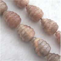 sunstone teardrop beads, approx 15x20mm, 15.5 inches [GMLB1545]