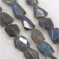 Labradorite chip beads, freeform, Grade AA, approx 13x18mm [GMLB3503]
