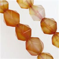 Red Carnelian Agate Beads Cut Round, approx 12mm dia [GMLB3523]