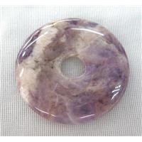dogtooth Amethyst donut pendant, approx 45-50mm [GMPDA7120]
