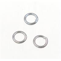 stainless steel jump ring, approx 4.5mm dia [SSB0135]