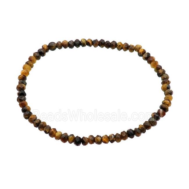Tiger Eye Stone Bracelet Stretchy