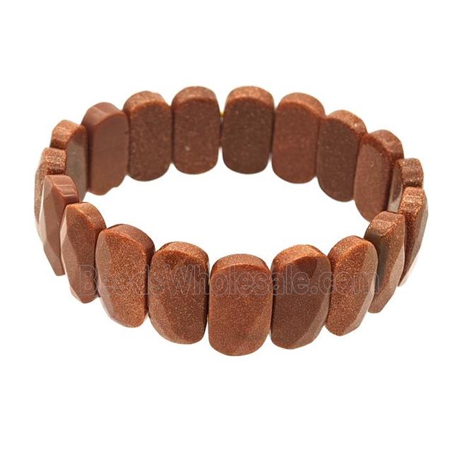 Golden Sandstone Bracelet Stretchy