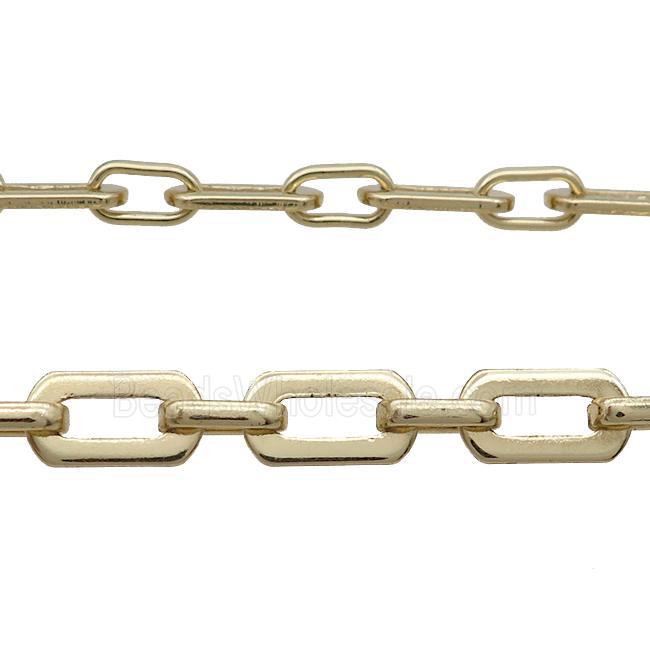 Copper Rolo Chain Gold Plated