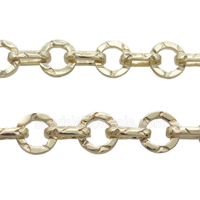 Copper Chain Gold Plated
