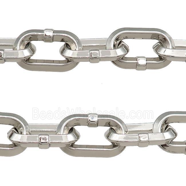 Alloy Chain Platinum Plated