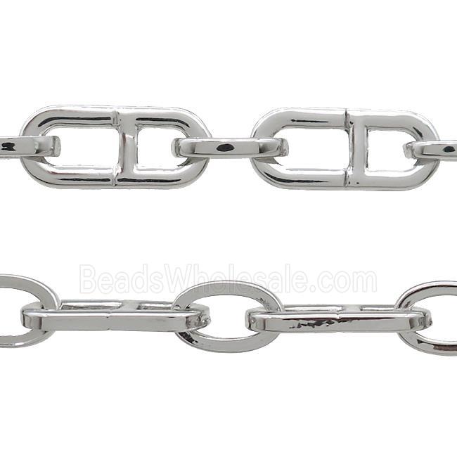Alloy Chain Platinum Plated
