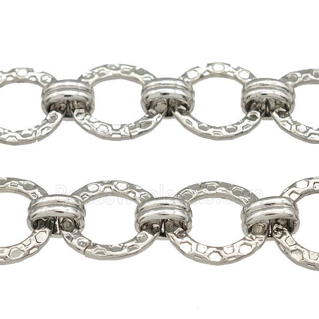 Copper Chain Platinum Plated