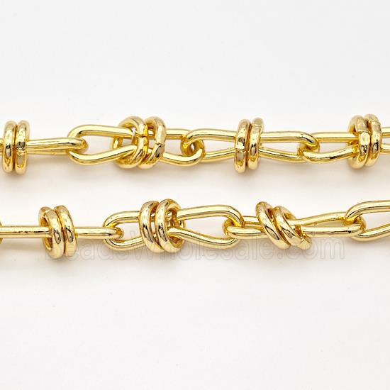 Copper Chain Infinity Gold Plated