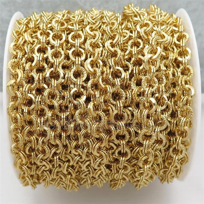 Iron Chain, gold plated