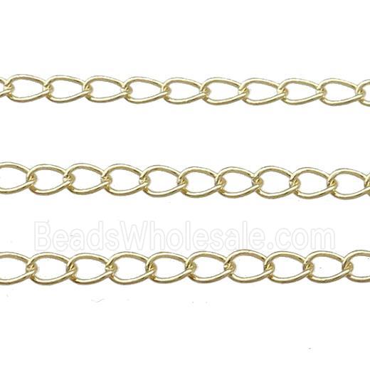 Copper Chain Gold Plated