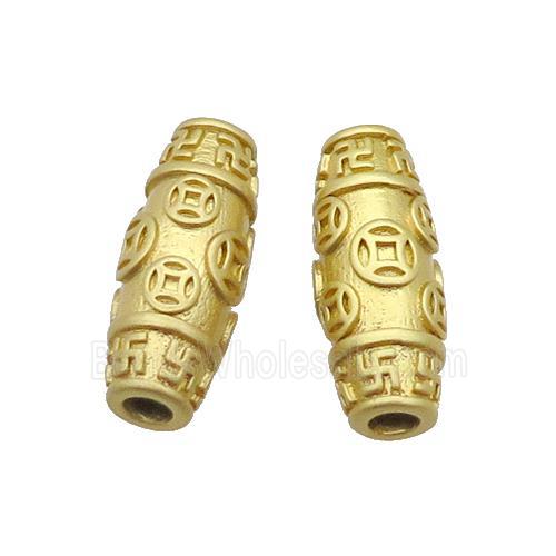 Copper Rice Beads Duck Gold
