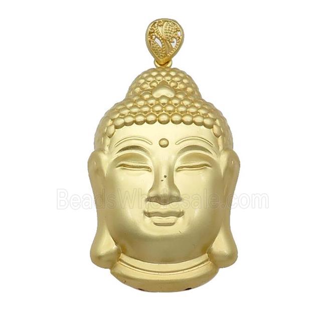 Copper Buddha Pendant Unfaded Duck Gold