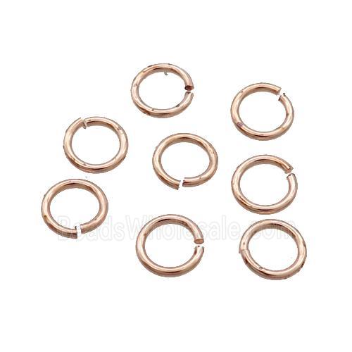 Copper Jump Ring Unfade Rose Gold
