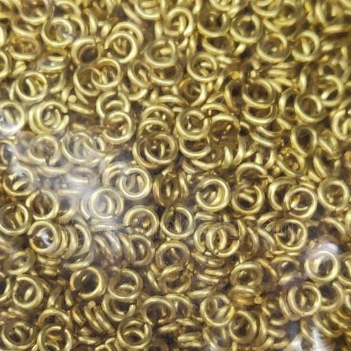 Raw Brass Jump Ring