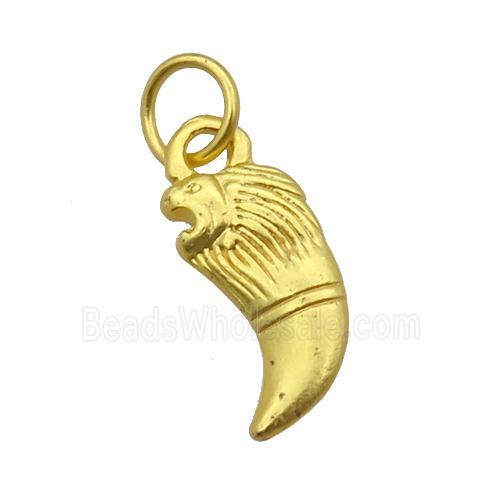 Copper Panther Pendant Gold Plated