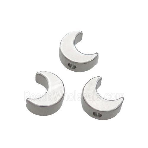 Copper Moon Beads Platinum Plated