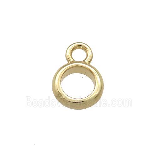 Copper Bail 18K Gold Plated