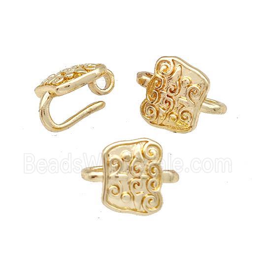 Copper Bails KC Gold Plated