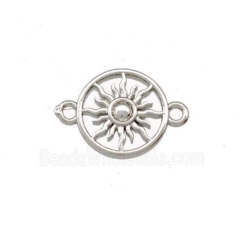 Copper Sun Connector Platinum Plated