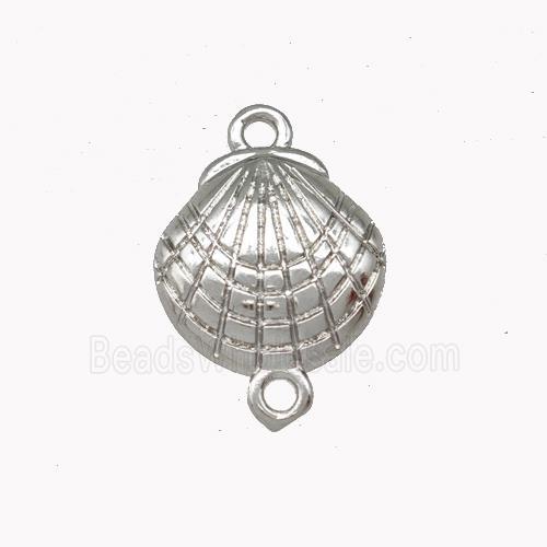 Copper Shell Connector Platinum Plated