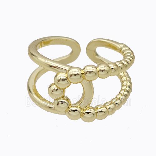 Copper Ring Gold Plated