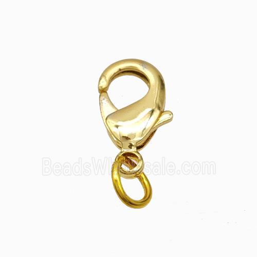 Copper Lobster Clasp Gold Plated