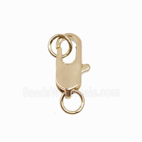 Copper Clasp Lt.Gold Plated