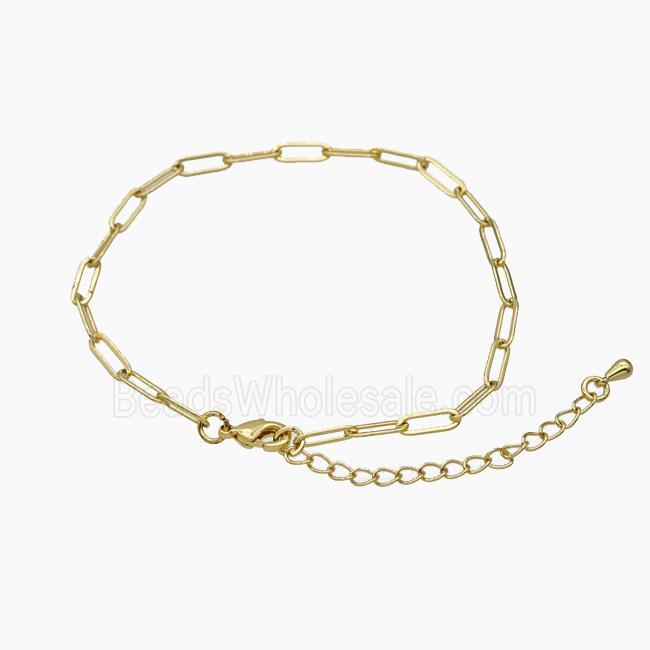Copper Bracelet Gold plated