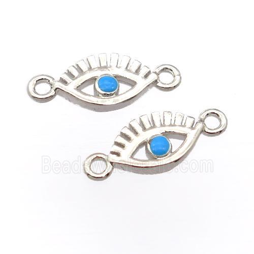 copper eye connector, platinum plated