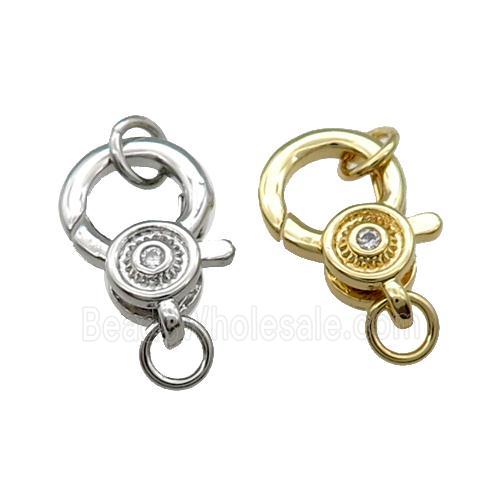 Copper Lobster Clasp Mixed