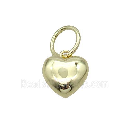 Copper Heart Pendant Gold Plated