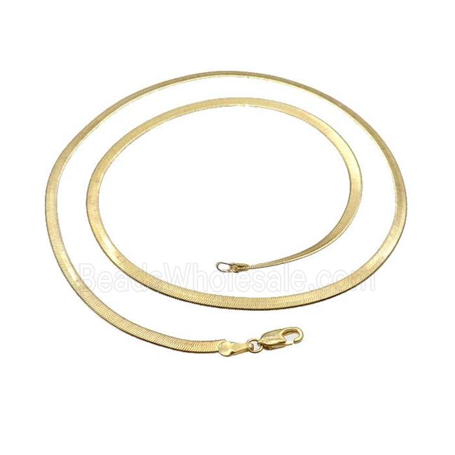 Copper Necklace Pave Zircon Heart Gold Plated
