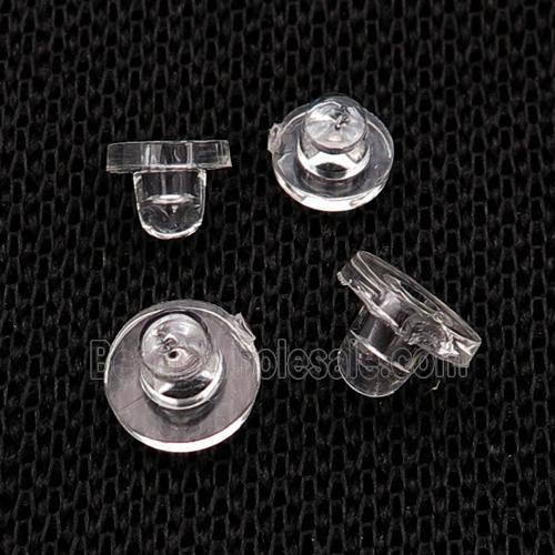 Silicon Earring Back Nut Clear