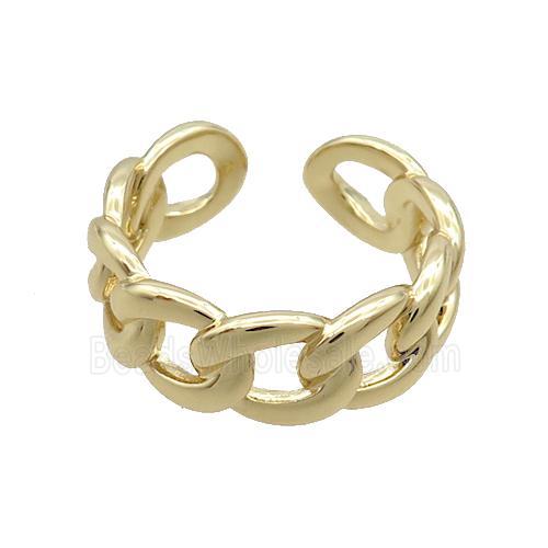 Copper Ring Gold Plated