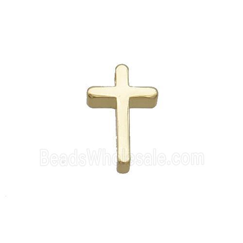 Copper Cross Pendant Gold Plated