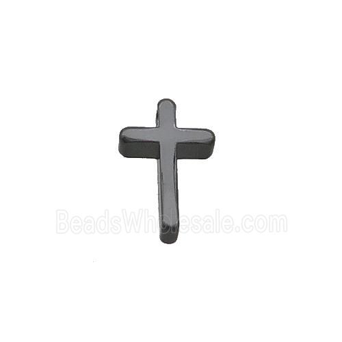 Copper Cross Pendant Black Plated