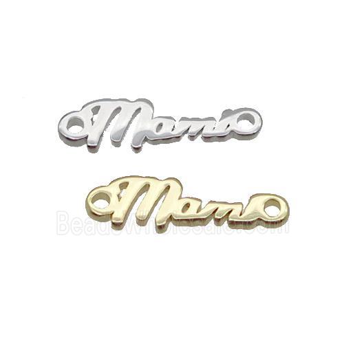 Copper Mami Connector Letter Mixed