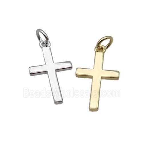 Copper Cross Pendant Mixed