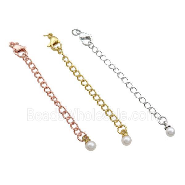 Copper Necklace Extender Chain Mixed