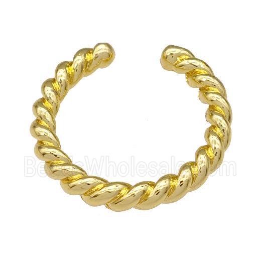 Copper Rings Gold Plated