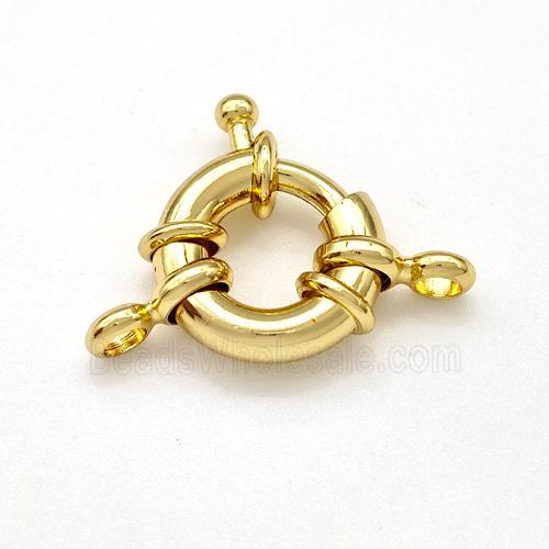 Copper Clasp Buoy Gold Plated
