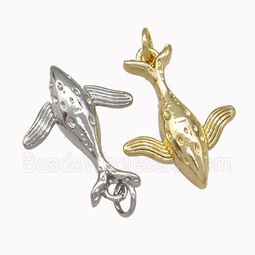 Copper Shark Charms Pendant Mixed