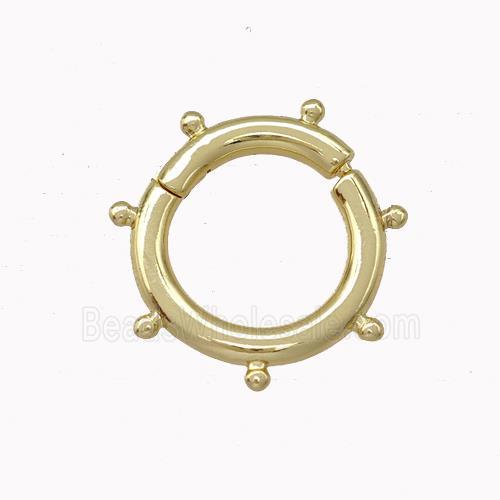 Copper Clasp Gold Plated