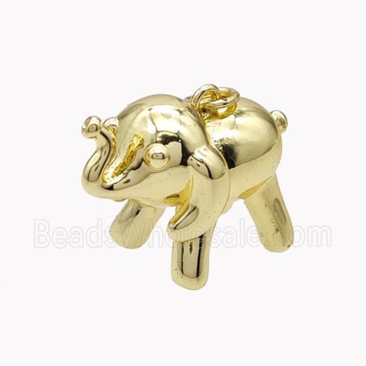 Copper Sheep Pendant Gold Plated