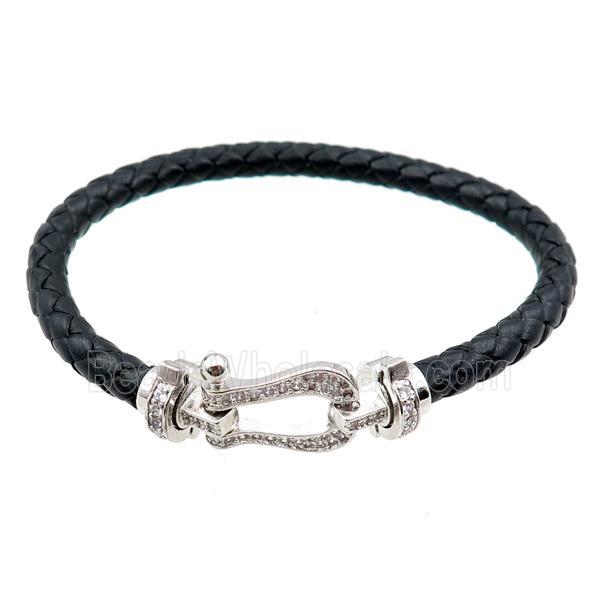 PU leather bracelets