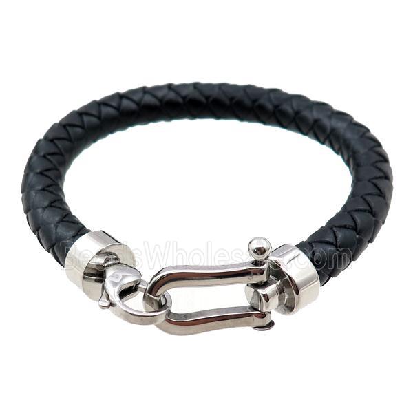 PU leather bracelets