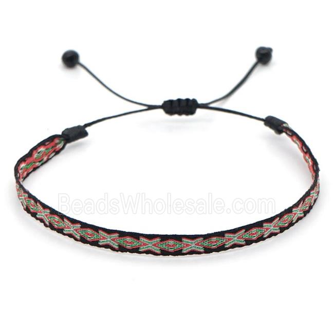 nepal style Handmade braid Bracelet, adjustable
