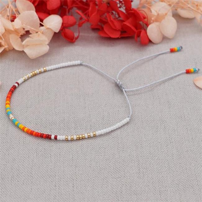 handmade miyuki glass Bracelet, adjustable