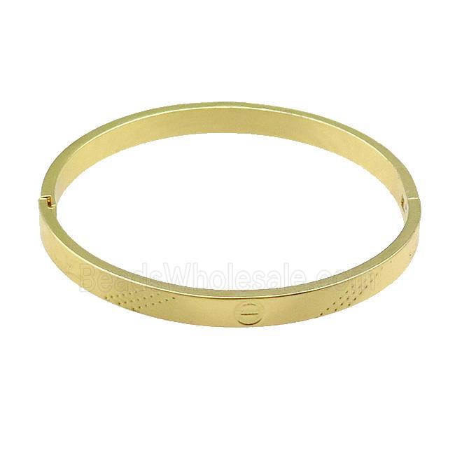 Copper Bangle Gold Plated